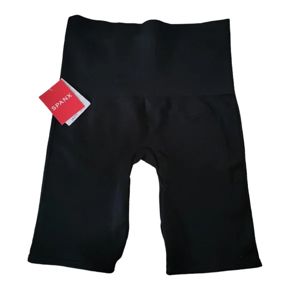 NWT Spanx Lamn Biker Short Very Black #50180R  / Shapewear/ Athleticwear - Picture 4 of 9